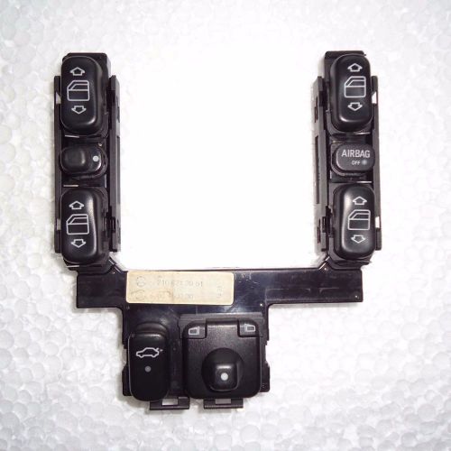 98-00 mercedes e320 e430 w210 w202 master power window trunk mirror switch oem