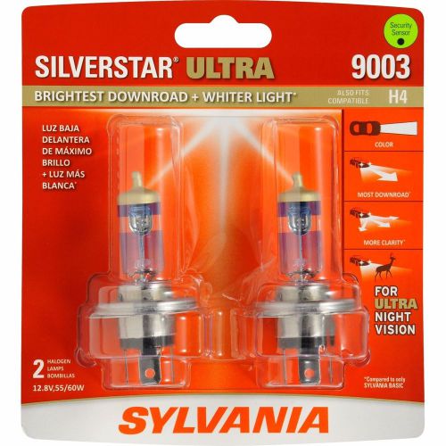 Sylvania 9003 (also fits h4) silverstar ultra high performance halogen headlight