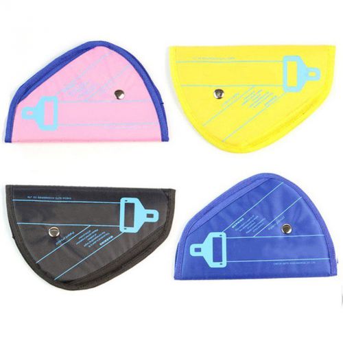 Children car seat belt triangle adjuster fit kid protector device positioner