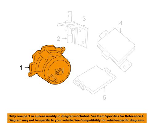 Chrysler oem anti-theft-siren 4692034ab