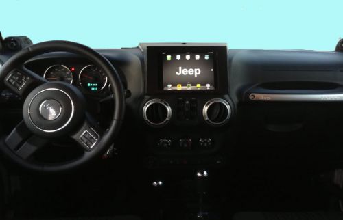 Angry offroad ipad mini dash mount for 2011-2016 jeep wrangler