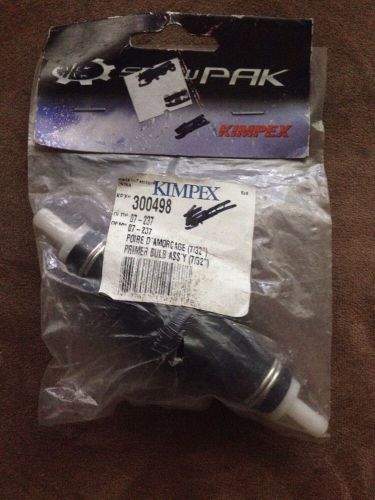 Kimpex primer bulb assy 300498 7/32 in  07-237 snowmobile boat