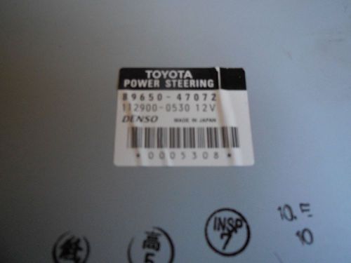 01 02 03 toyota prius power steering control module computer