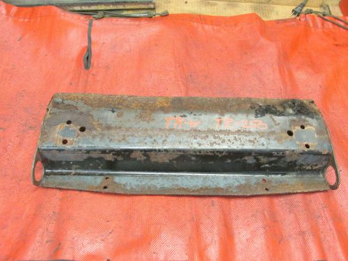 Triumph tr6, tr250, original lower front radiator guard &amp; sway bar mount,!!