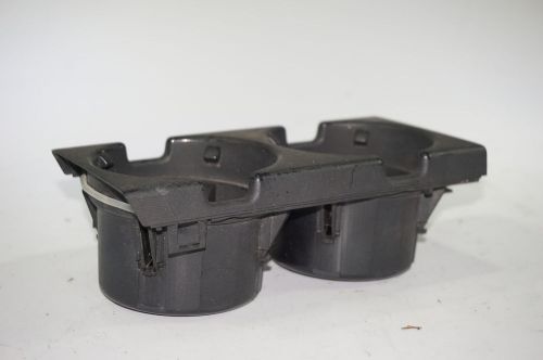 Bmw e46 m3 coupe oem factory dual black cup holder center console 51168248504