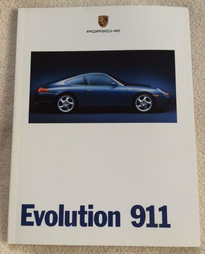 1998 porsche 911 brochure