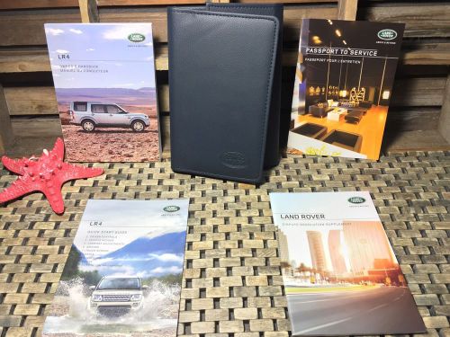 2016 land rover lr4 owners manual + navigation/rear media info ((buy oem)) (new)