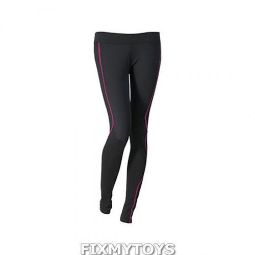 Oem polaris women&#039;s black base layer water wicking compression pants size s-3xl