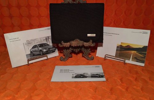 2011 audi a4 owners manual user set 11 | free fast priority shipping ◻mint cond◻