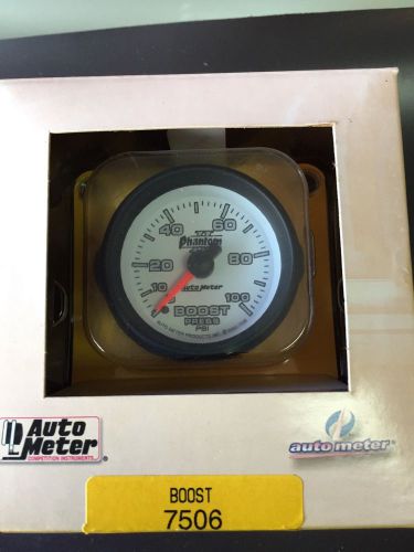 Auto meter 7506 boost gauge