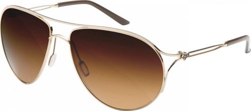 Fox racing - the stella sun glasses - polished gold/bronze - 10278-905-ns