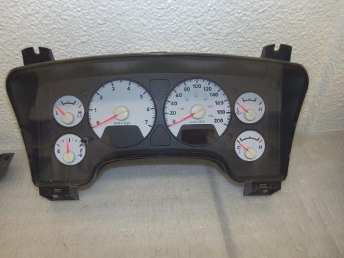 Isp3458 dodge ram gas 5,7 l 4x4 2007 speedometer 197 332 km cluster p05172048af