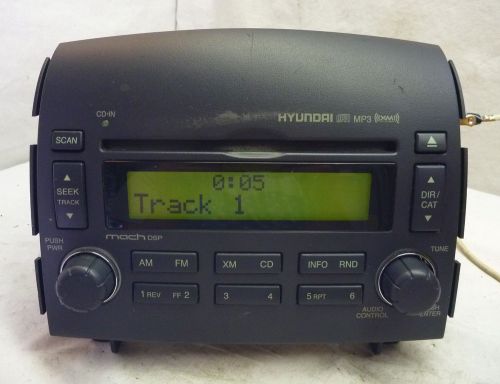 06 07 08 hyundai sonata factory oem radio cd mp3 xm 96180-0a600fz cf4910