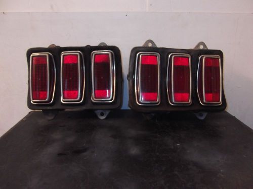 1969 mustang taillight assemblies