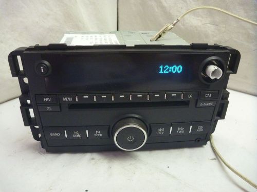 11 12 13 chevrolet impala radio cd mp3 aux us8 player 22924535 c56299