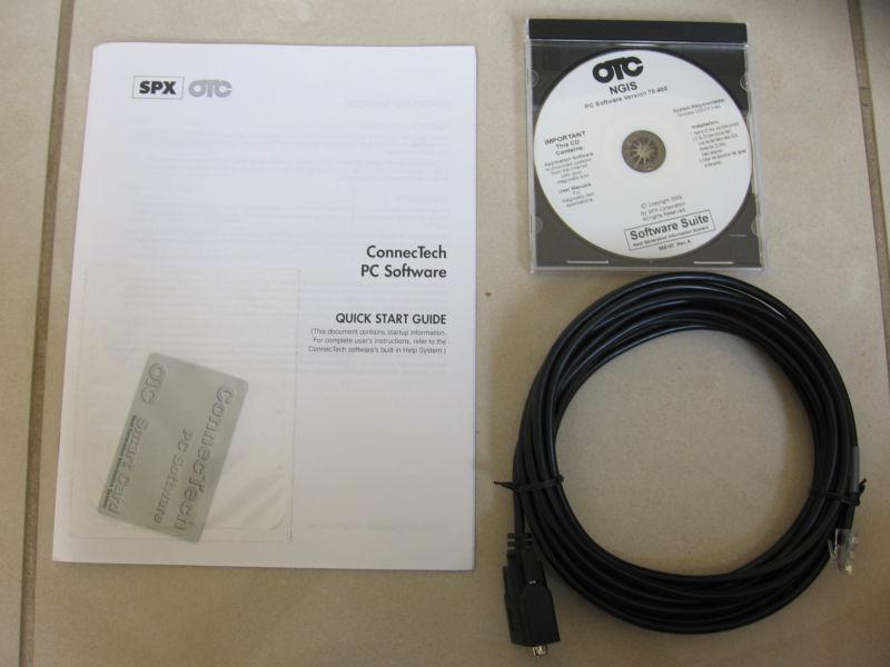 Otc connectech pc software card cable cd  new