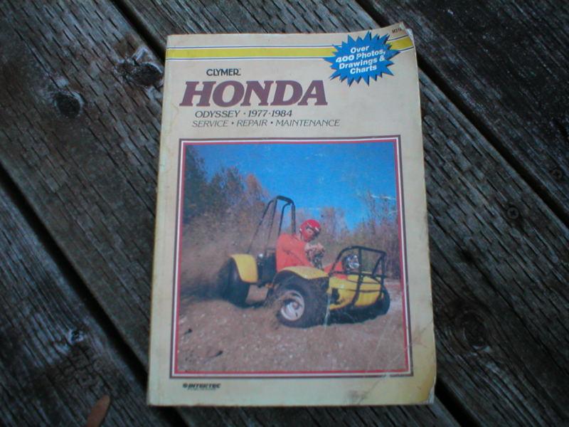 Honda odyssey clymer repair manual 1977 - 1984 m316 service