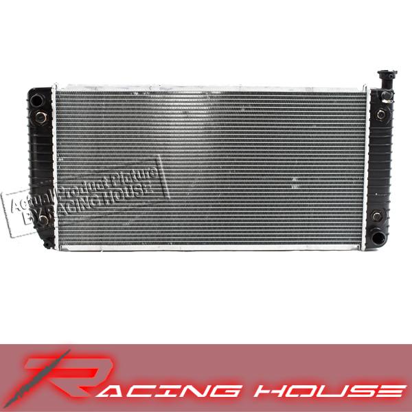 94-95 chevy c/k tahoe pickup a/t automatic engine cooling 1row radiator assembly