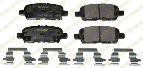 Monroe cx1415 brake pad or shoe, rear-monroe ceramics brake pads