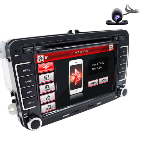 For vw jetta passat tiguan car gps navi bluetooth dvd player radio canbus camera