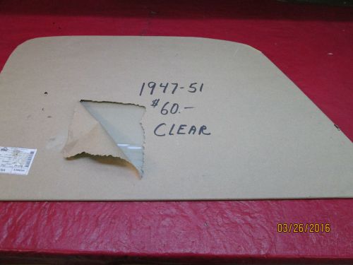 1947-51 chevy &amp; gmc truck one clear door window glass