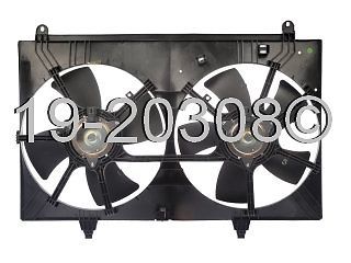 Brand new radiator or condenser cooling fan assembly fits infiniti fx35
