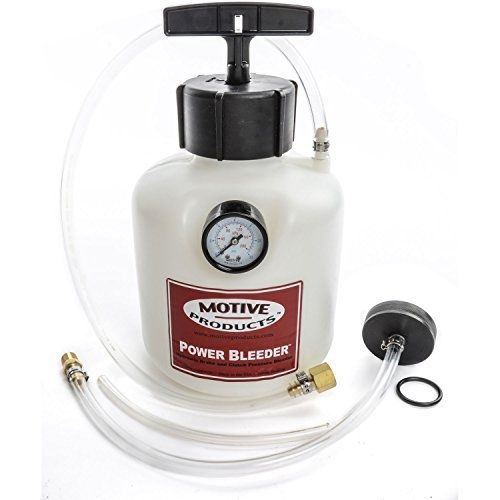 Motive products 107 brake system power bleeder