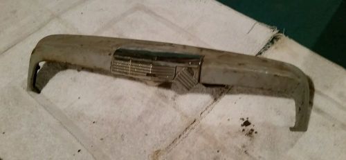 1950 ford trunk handle trim emblem w/lock cylinder &amp; license plate light 50