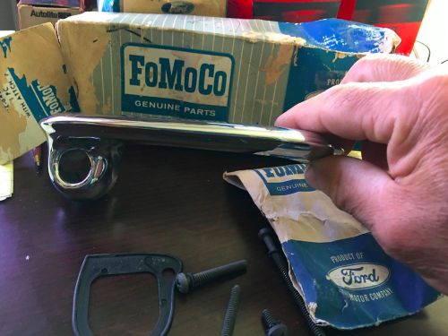 1965 1966 mustang nos exterior door handle in ford box fomoco