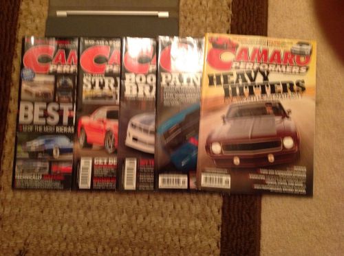 Camaro performers magazine lot of 15