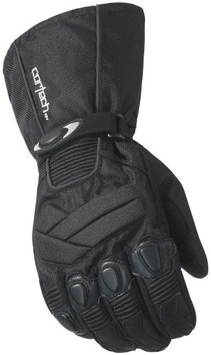 Cortech women&#039;s cascade 2.1 snow snowmobile gloves (black) s (small)