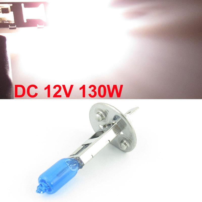 H1 dc 12v 130w warm white halogen socket headlight lamp bulb for auto car