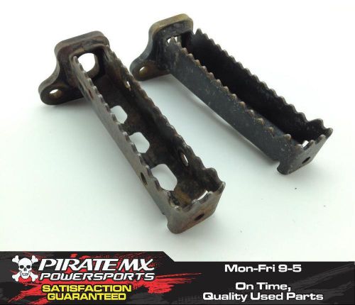 Suzuki ltz400 z400 footpegs foot pegs 400 kfx dvx #142 03 *