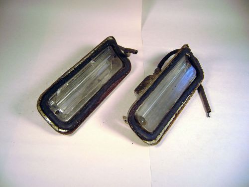 Vintage 1964 oldsmobile running lights clear