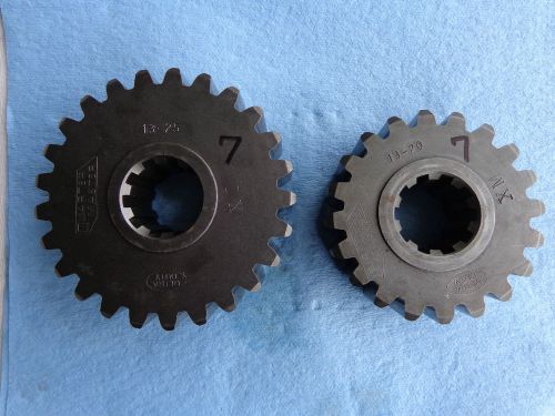 Quick change gears set 13 - dirt late model sprint car imp imca #7