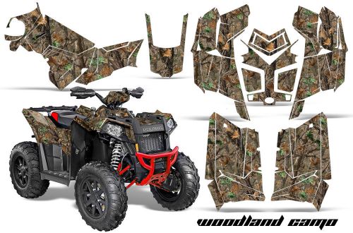 Polaris scrambler 850/1000 amr racing graphic kit sticker atv quad decal 3d camo