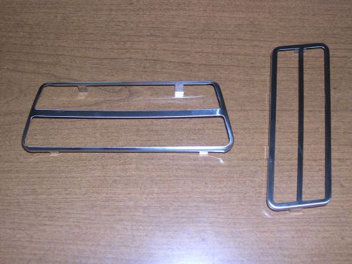 1970-81 trans am camaro gas  &amp; brake pedal trim set