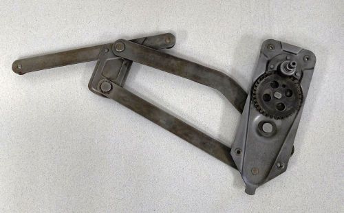 Very nice used original genuine porsche 356a drivers window regulator  8/1957