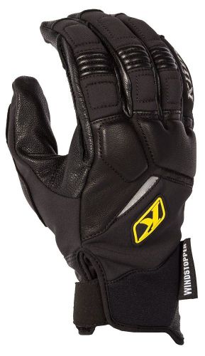 Klim 2016 inversion pro snow snowmobile gloves (pair) black adult all sizes