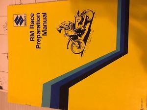 Rm race preparation manual suzuki book