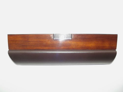 1979 mercedes-benz w116 280 300sd 450se sel glove box door zebrano wood finish