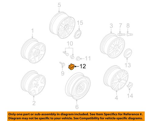 Audi oem 00-02 tt quattro wheel-center cap hub 4b0601170z17