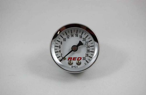 Advanced engine design 1-1/2 fuel pressure gauge 0-30psi