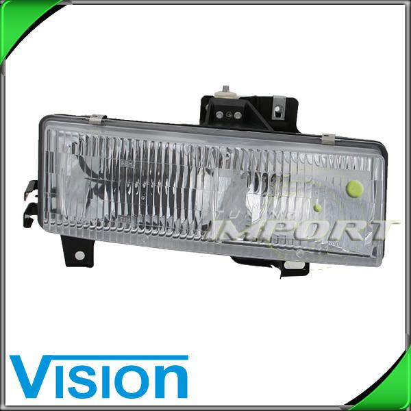 Passenger right side headlight lamp assembly replacement 1996-2002 chevy express