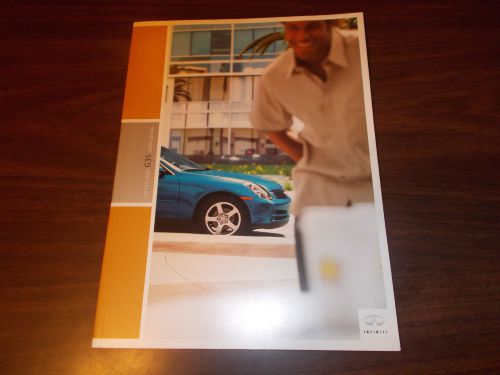 2003 infiniti g35 sport sedan deluxe  sales catalog