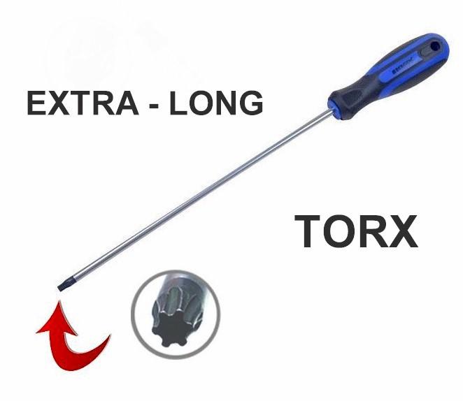 12 inch extra long torx screwdriver size t30 special tool
