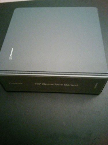 Boeing 737  operations manual volume 2  euc