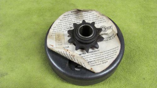 Max torque centrifugal clutch  ss model  04-0458  go cart  go kart clutch