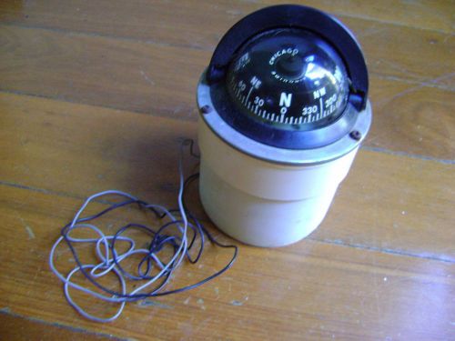 Marine  compass    with  light