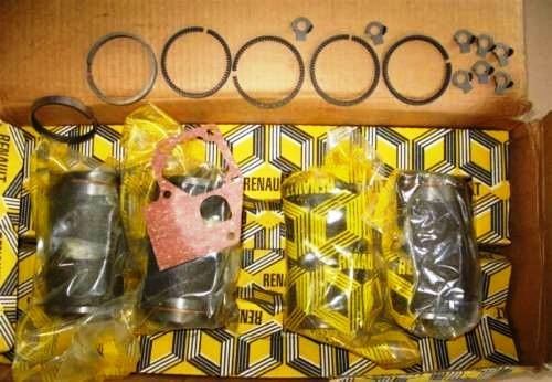 Renault 4 pistons chemises liners kit - 7701458348